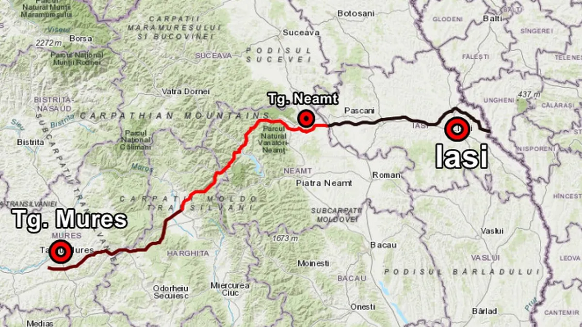 Lotul Leghin-Târgu Neamț va avea întârzieri. CNAIR amână desemnarea câștigătorului pentru 31 iulie 2023