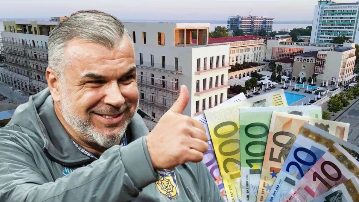 Cosmin Olăroiu a finalizat proiectul Wida Mamaia Residence. Antrenorul a făcut o investiție de 25 milioane de euro