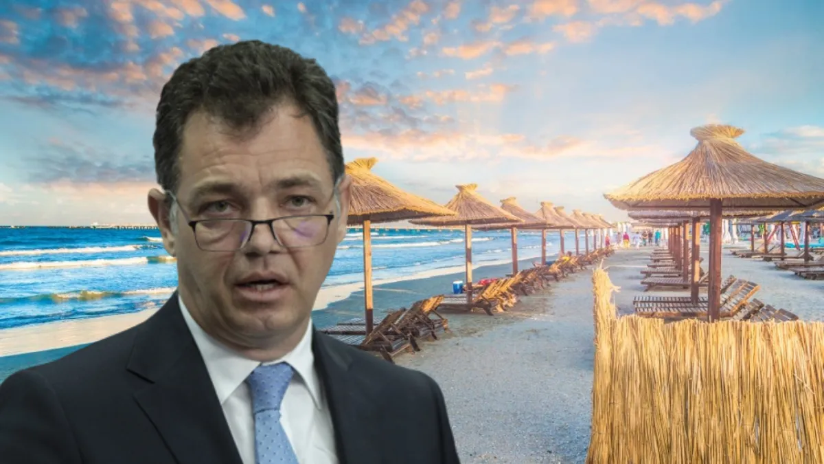 Anunț pentru românii care vor merge la mare. Ministrul Economiei, declarații după vizita pe care a făcut-o pe litoralul românesc