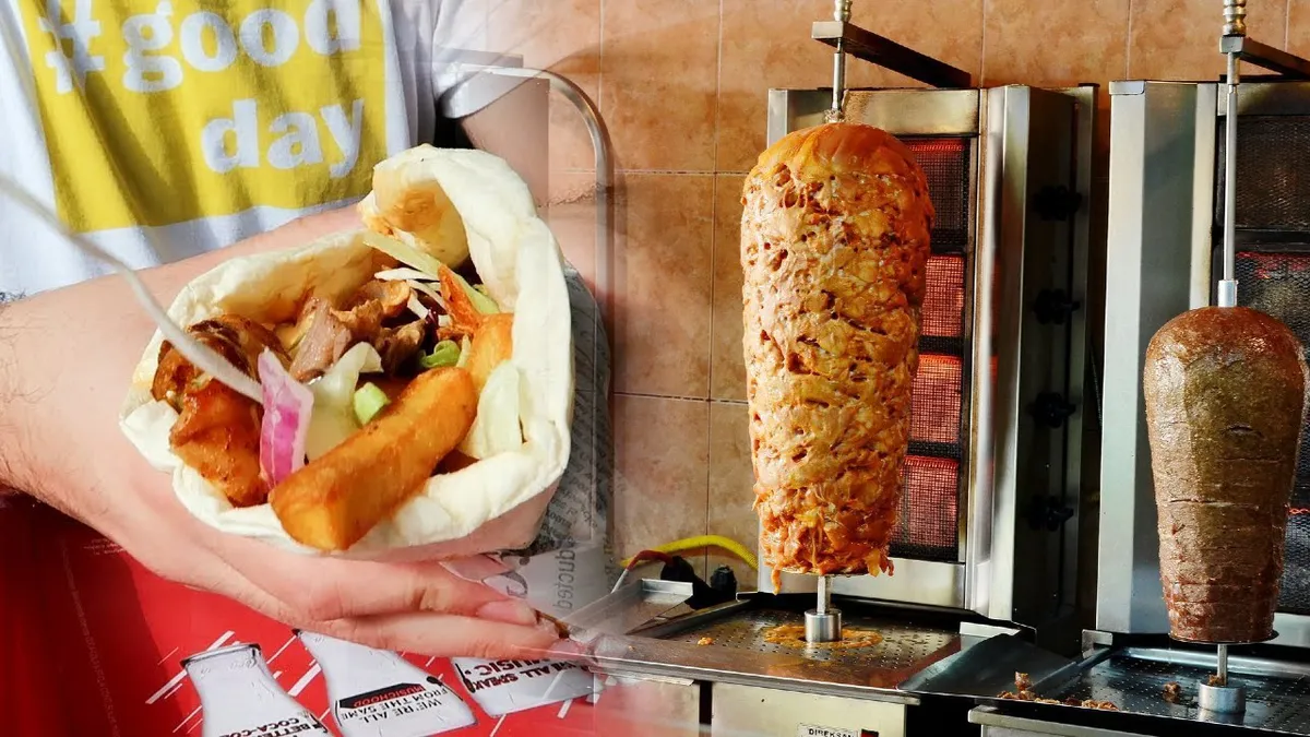 La fiecare 10 secunde, românii își comandă o shaorma. Orașele în care s-a comandat cel mai mult preparatul. Bucureștiul este în top