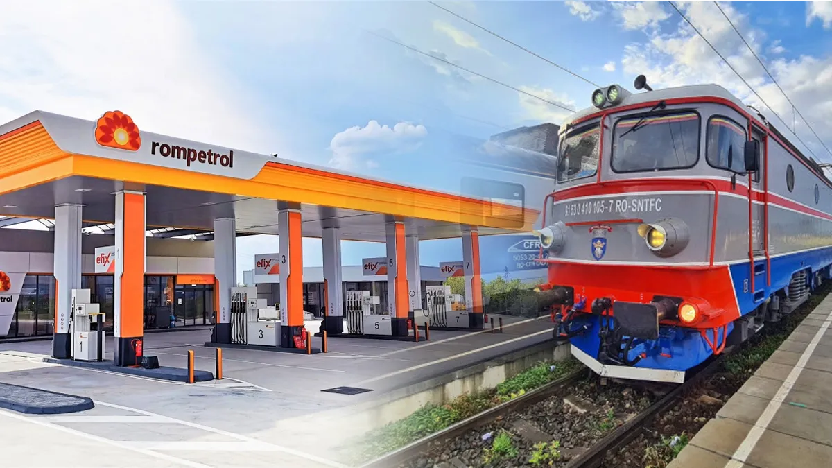 Rompetrol bate palma cu CFR Călători: va livra 9.000 de tone de carburant pentru locomotive. Valoarea contractului ajunge la 49.5 milioane de lei