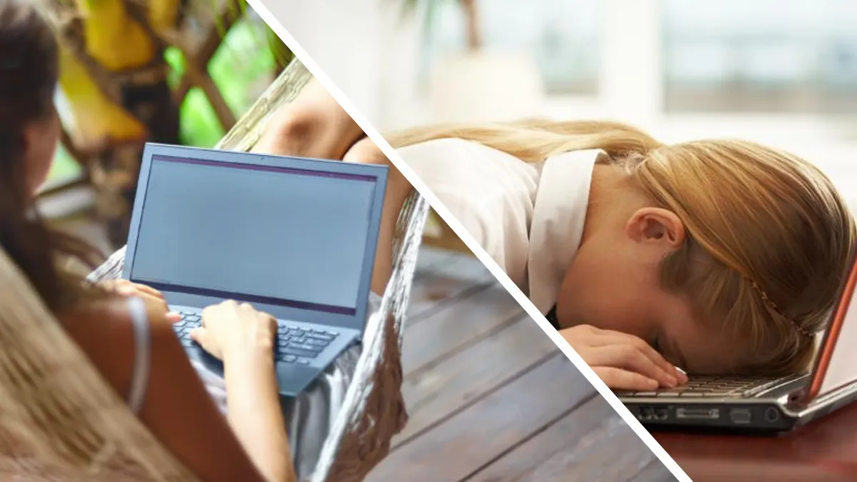 Tot mai mulți angajați lucrează remote. Munca de la birou se mută în destinații de vacanță. Schimbări pe piața muncii