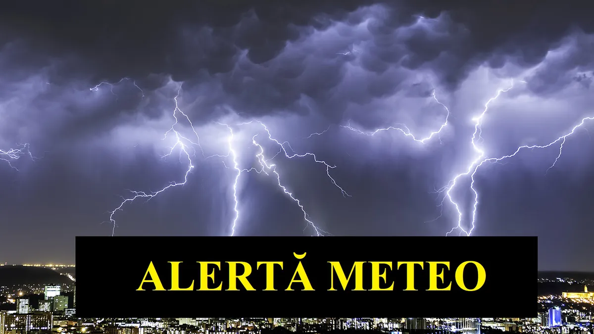 Două fenomene meteo extreme în România. Alertă de cod roșu