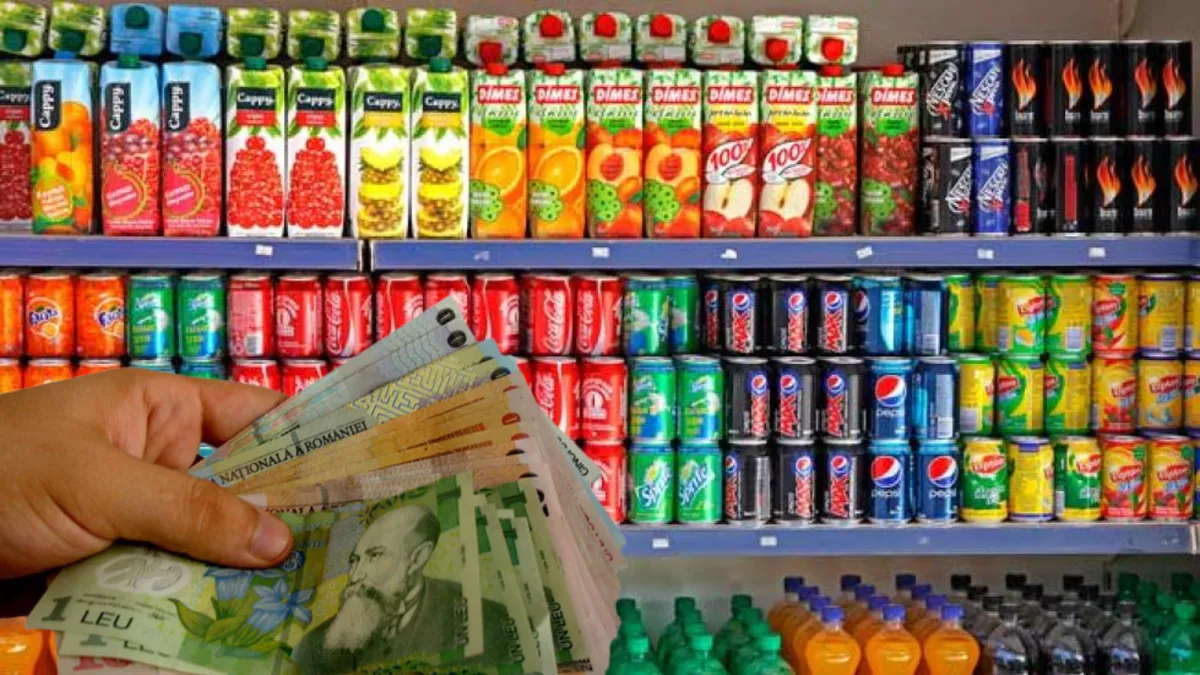 Scumpiri în lanț. Guvernul se gândește să taxeze din nou sucurile. Câți bani vor da românii pentru o sticlă de suc la un litru