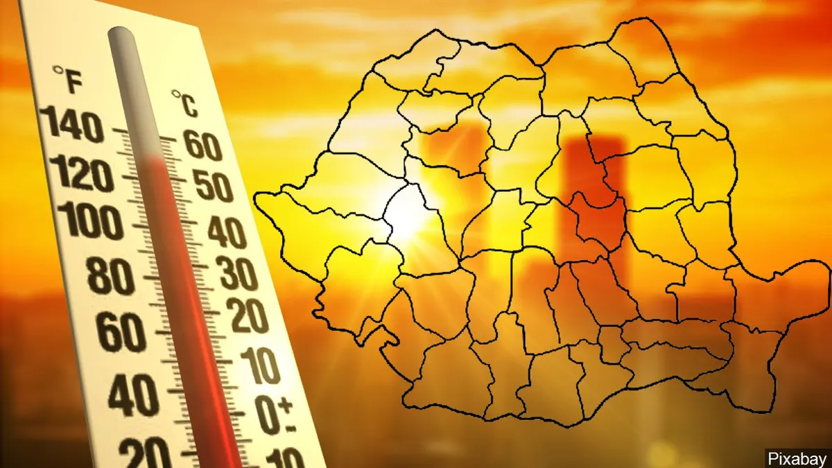 Cupolă de foc în România! ANM anunță prognoza meteo pentru perioada 17 iunie - 1 iulie 2024