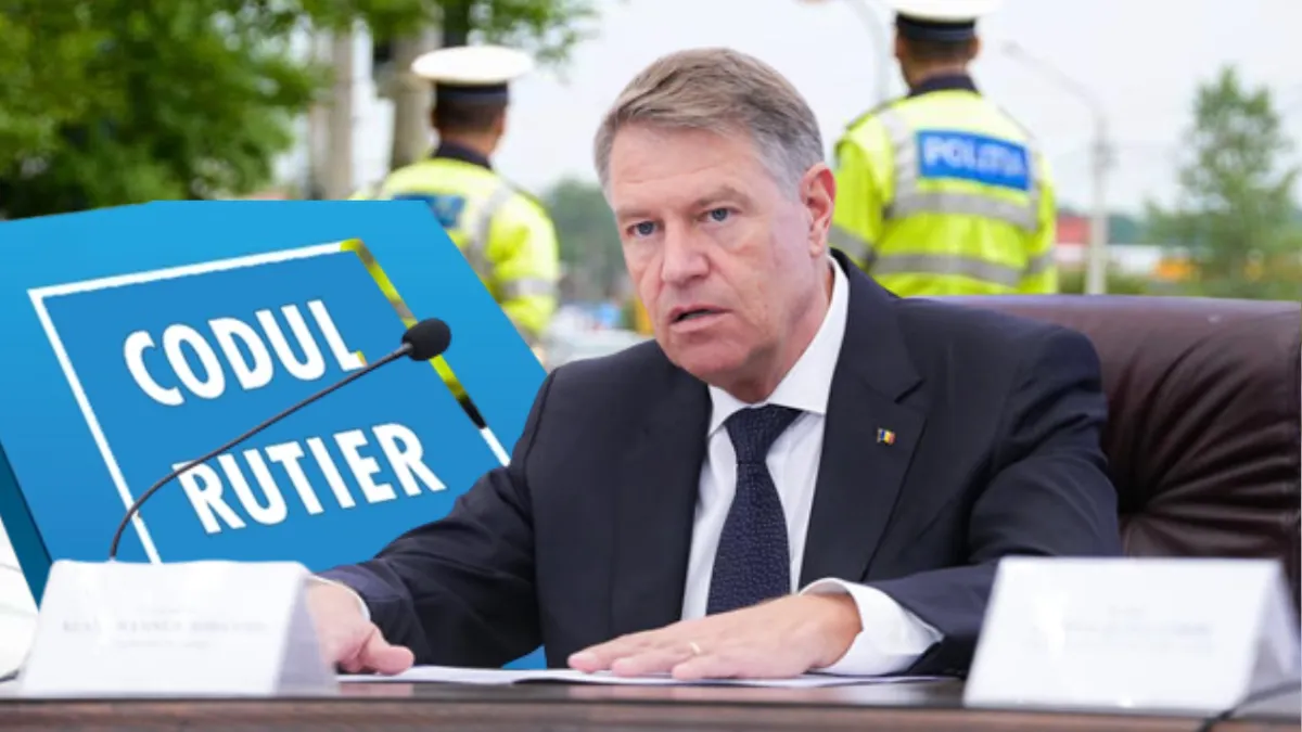 Klaus Iohannis a semnat decretul! Se aplică cea mai importantă schimbare la Codul Rutier