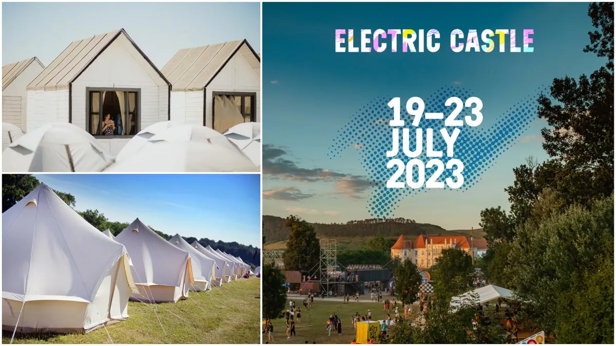 Cât de scump este să stai cu cortul la Electric Castle? Tinerii sunt dispuși să scoată din buzunar o avere pentru 5 zile de festival
