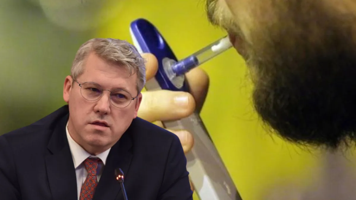 VIDEO| Cătălin Predoiu taie și spânzură! Testele antidrog ar putea fi obligatorii la obținerea permisului auto. Când ar putea fi introdusă această regulă