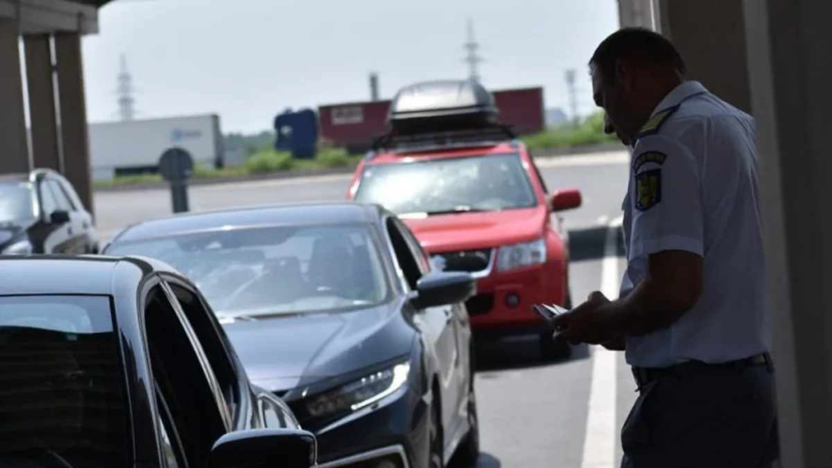 Trafic record la granițele României. 600.000 de români și străini au intrat și ieșit într-o singură zi din țară