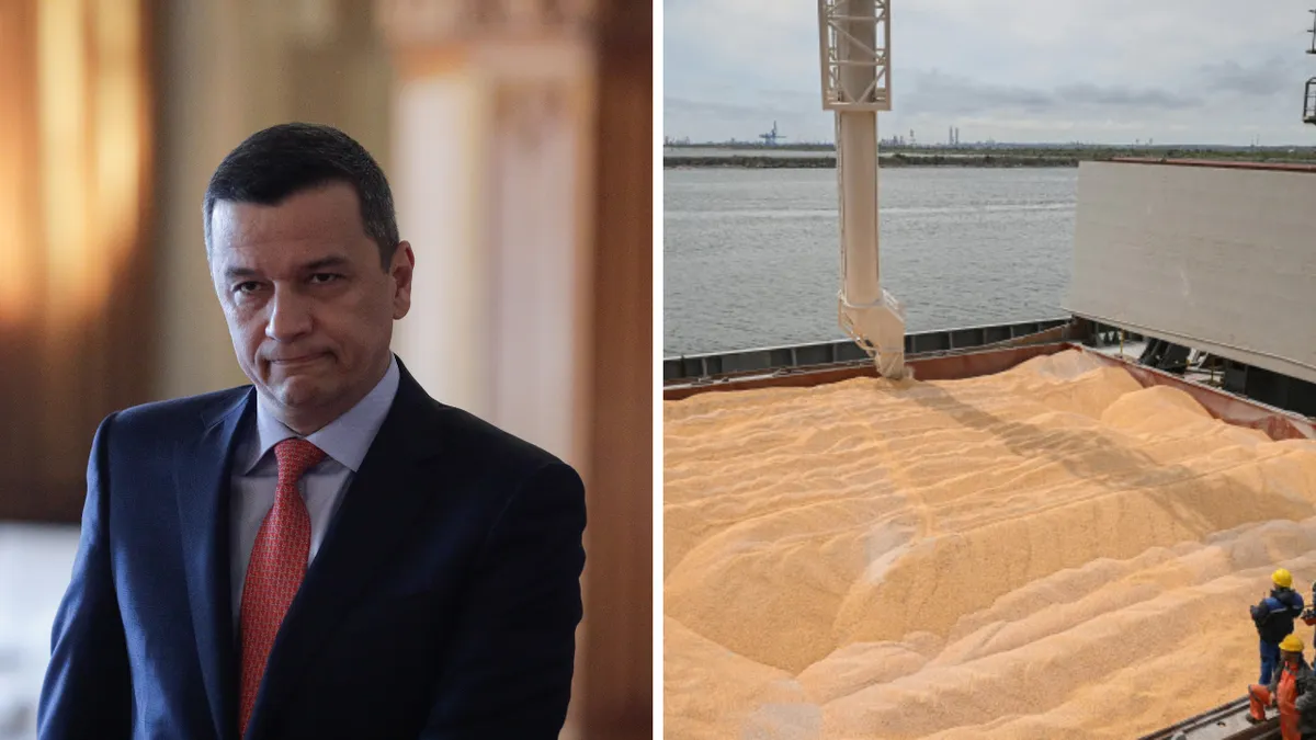 Sorin Grindeanu, reacție după ce depozitele de cereale din Ucraina au fost avariate în timpul atacurilor rusești: „Nu-i putem obliga pe ucraineni să vină să folosească porturile româneşti”
