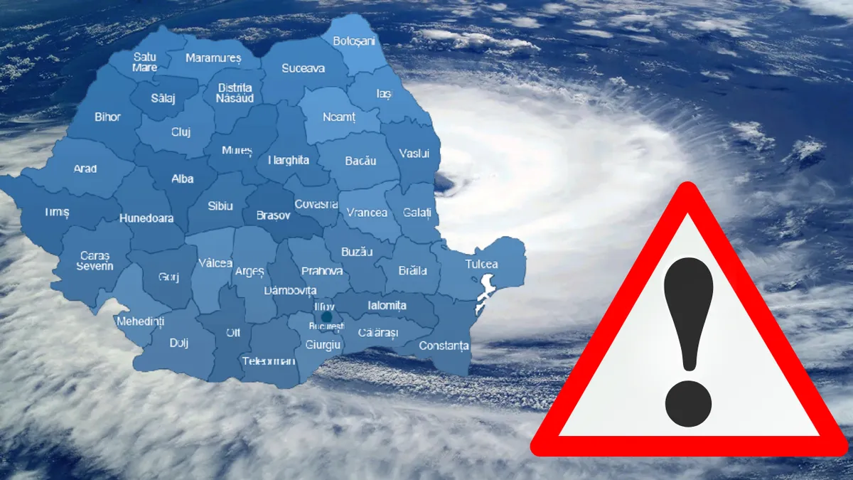 Prognoza meteo. Meteorologii ANM anunță că vremea se schimbă brusc. Un ciclon polar vine peste România