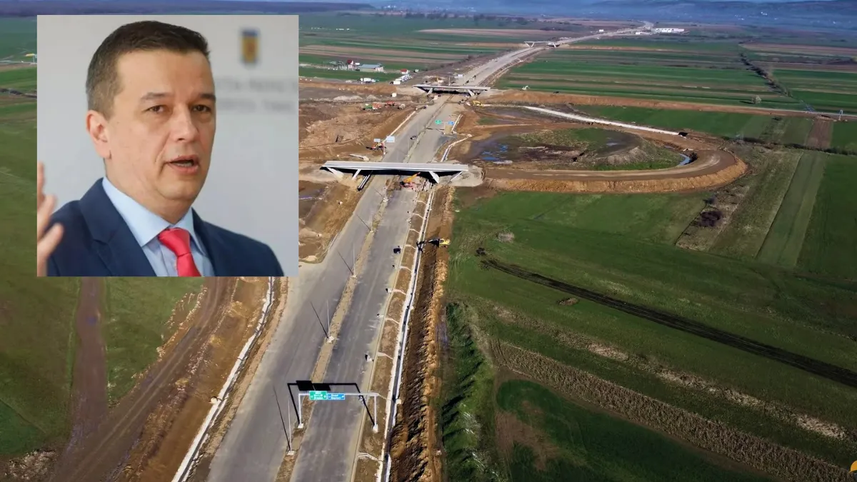 FOTO+VIDEO| Sorin Grindeanu a făcut anunțul! Când va fi dat în folosință tronsonul din Autostrada Transilvania