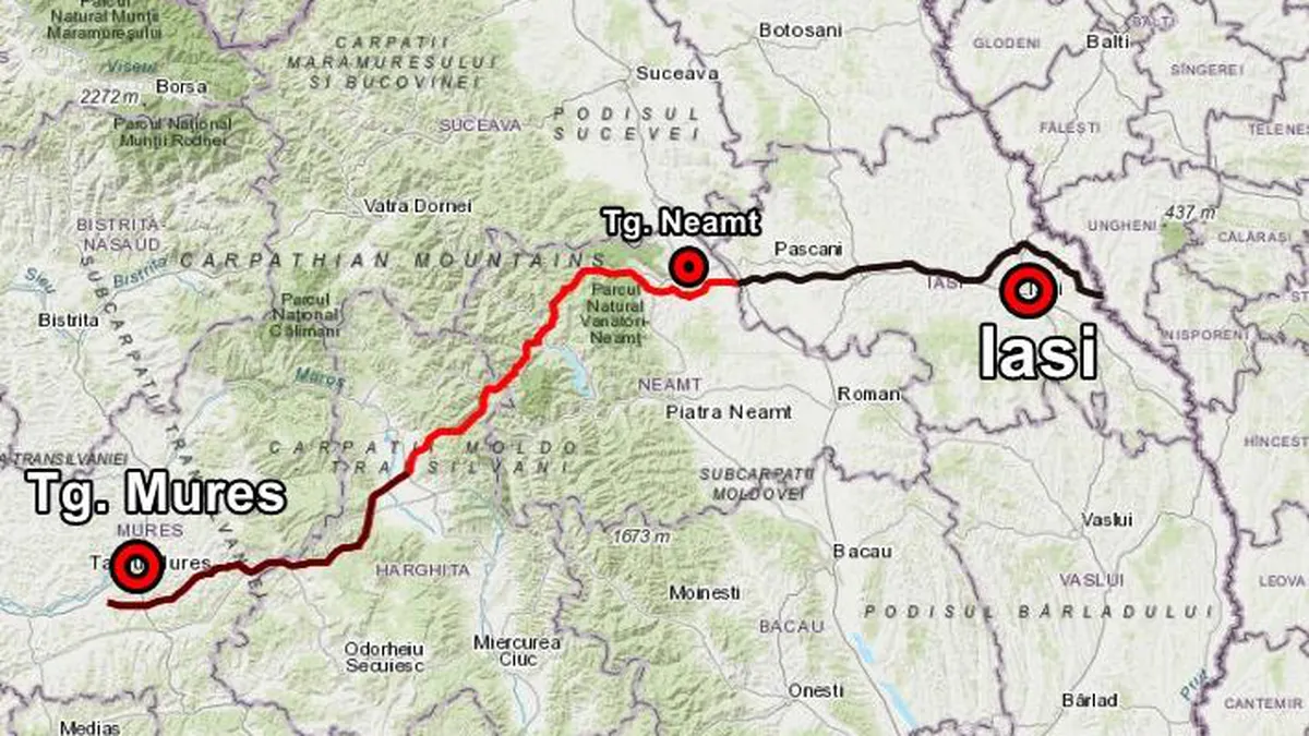 Un nou pas important pentru A8 - Autostrada Unirii. A fost confirmată licitația anului