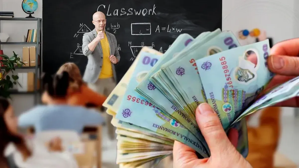 Salarii profesori 2024. Lefurile din învăţământ au ajuns la o medie netă de 5.700 de lei pe lună