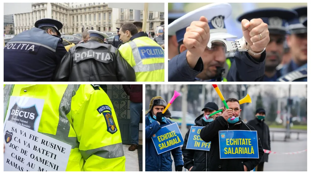 Supărați că medicii și profesorii au primit mai mulți bani la salariu, polițiștii cer venituri mărite. „situație alarmantă și fără precedent, care trebuie să-i aducă cu picioarele pe pământ pe decidenții noștri politici și militari”