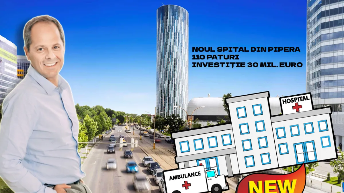 În octombrie, un nou spital va fi inaugurat în Pipera. Afaceristul Ovidiu Palea, fondatorul Nord-Provita, despre noua afacere de familie: „Reprezintă o investiţie de 30 mil. de euro”