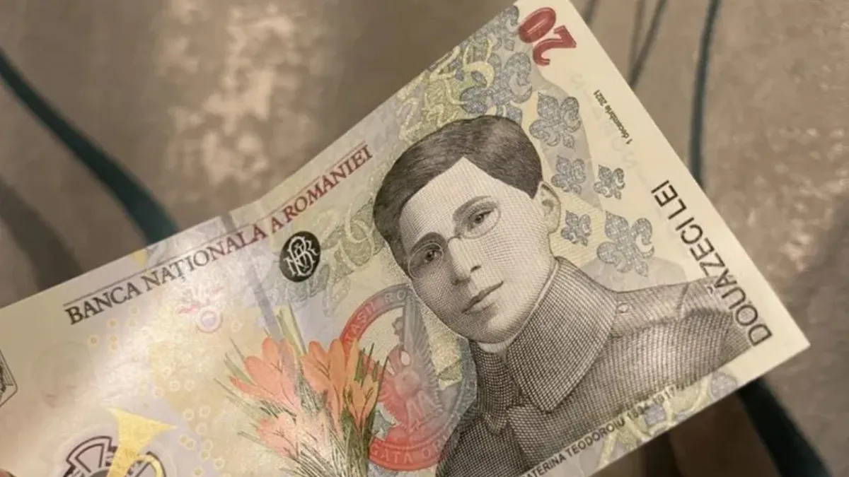 Cu cât se vinde acum bancnota de 20 de lei cu Ecaterina Teodoroiu. Unde poate fi găsită