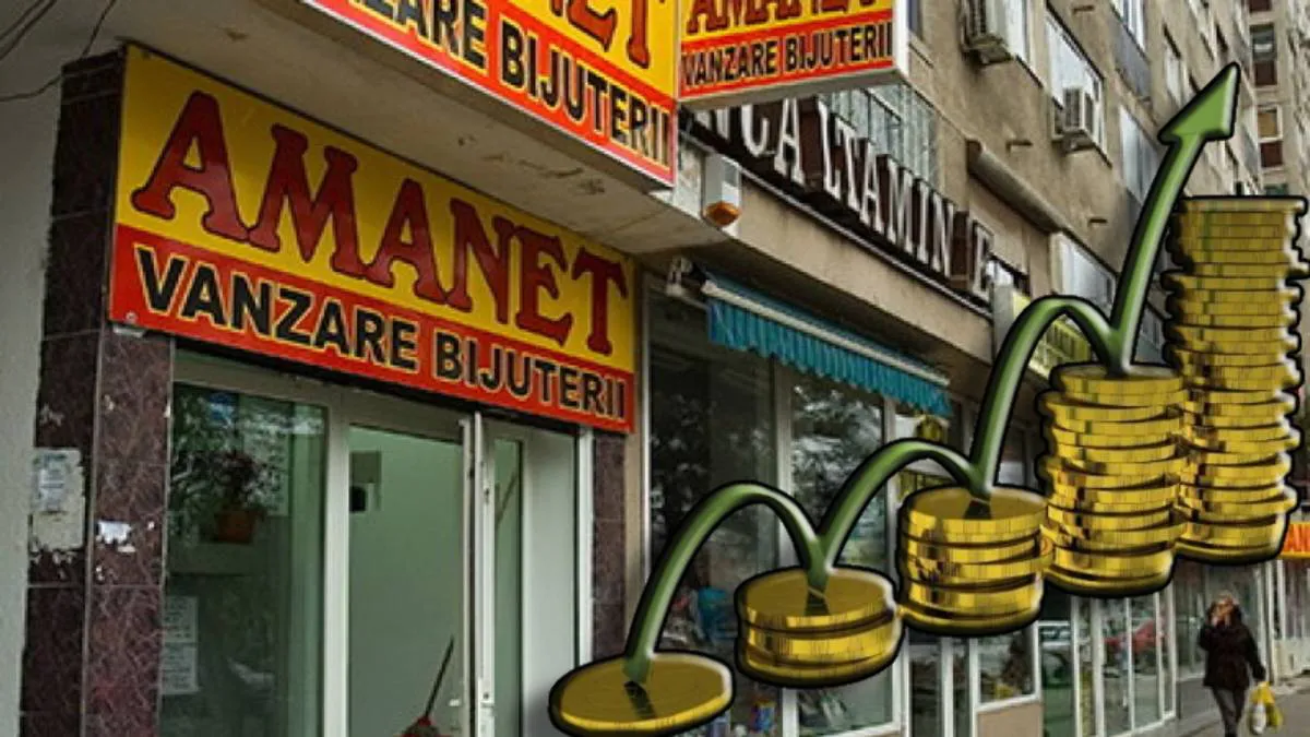 Casele de amanet sunt tot mai des vizitate de români. Cifra de afaceri a crescut incredibil în 2023