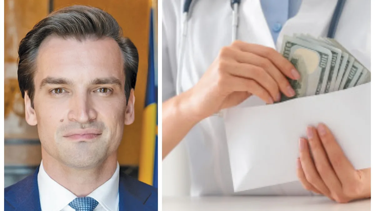 Președintele CNAS, despre „plata informală” la plic oferită doctorilor: „Trebuie să depăşim mentalitatea asta sovietică”