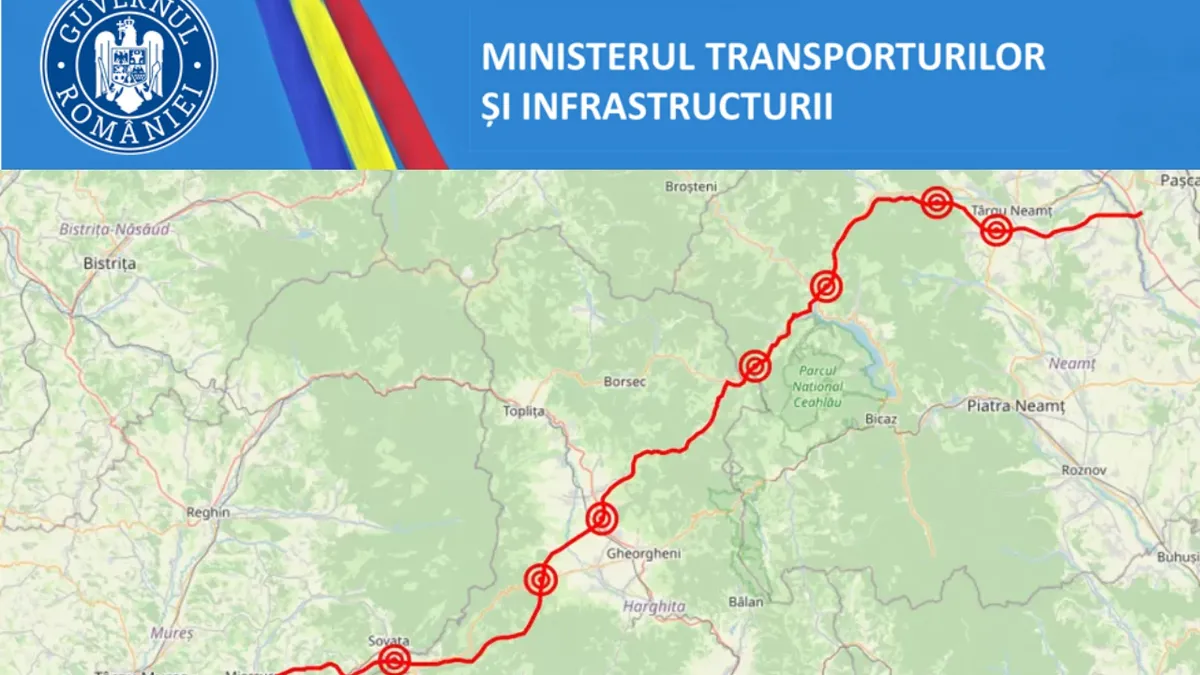 Anunț important despre Autostrada Unirii (A8): Ministerul Transporturilor începe exproprierile pe lotul UMB Leghin – Târgu Neamț. Lucrările finanțate din PNRR vor începe până în vara anului 2024