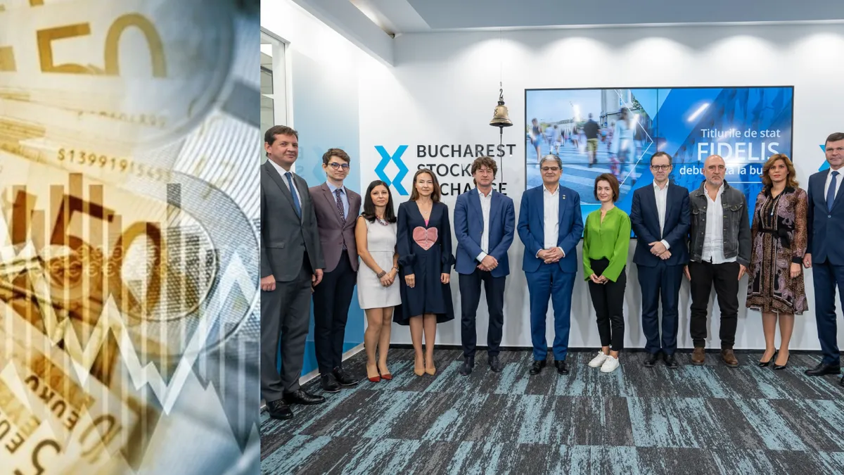 Bursă. Titlurile de stat Fidelis, ediţia de toamnă 2023, au debutat la Bursa de Valori la preţuri care le depășesc pe cele din ofertă. „Sunt singurele împrumuturi pe care le face statul şi pentru care nu este hulit pentru asta”