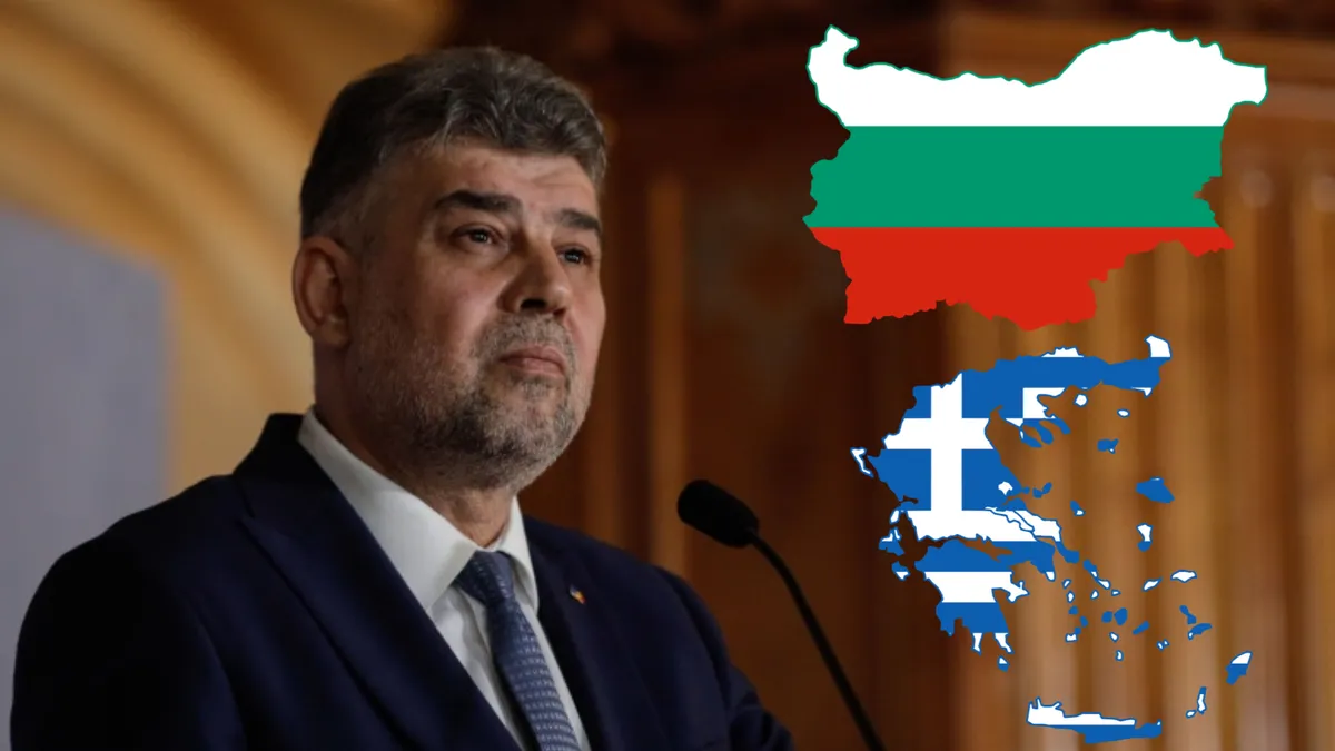 Premierul Ciolacu, întrunire de gradul 0 cu omologii din Grecia și Bulgaria. Subiecte de interes major pentru români se află pe lista dezbaterilor