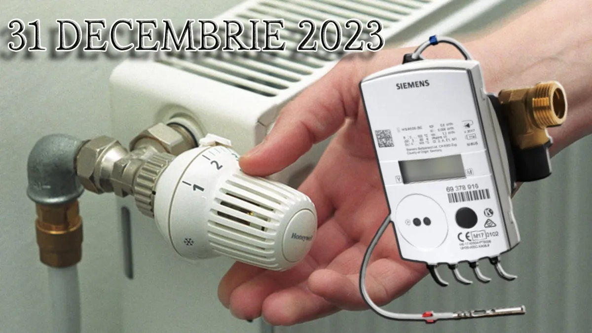 Românii care locuiesc în blocuri racordate la rețeaua de termofocare obligați să monteze contoare de căldură individuale!