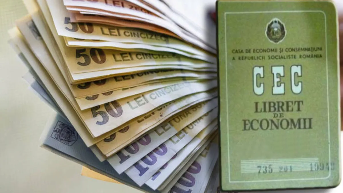 A putea fi considerat un exponat! Cu cât se vinde un carnet CEC de dinainte de 1989!