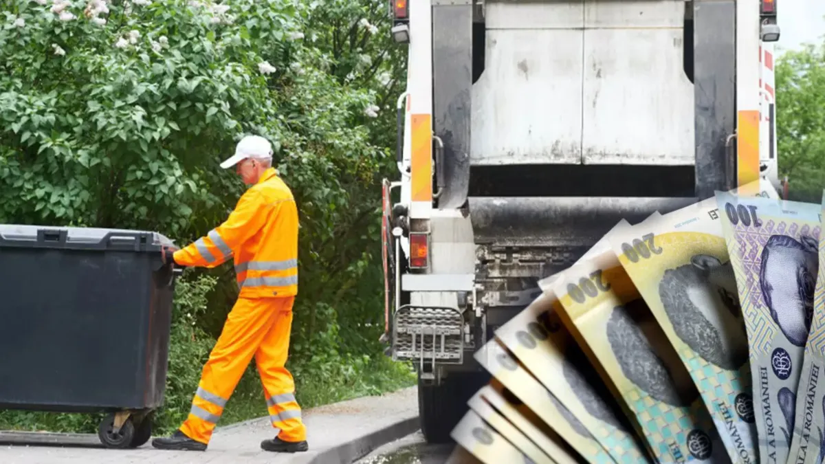 Ce salariu are un gunoier în România în 2023. Orașul în care oamenii așteaptă luni bune pentru a avea acest loc de muncă
