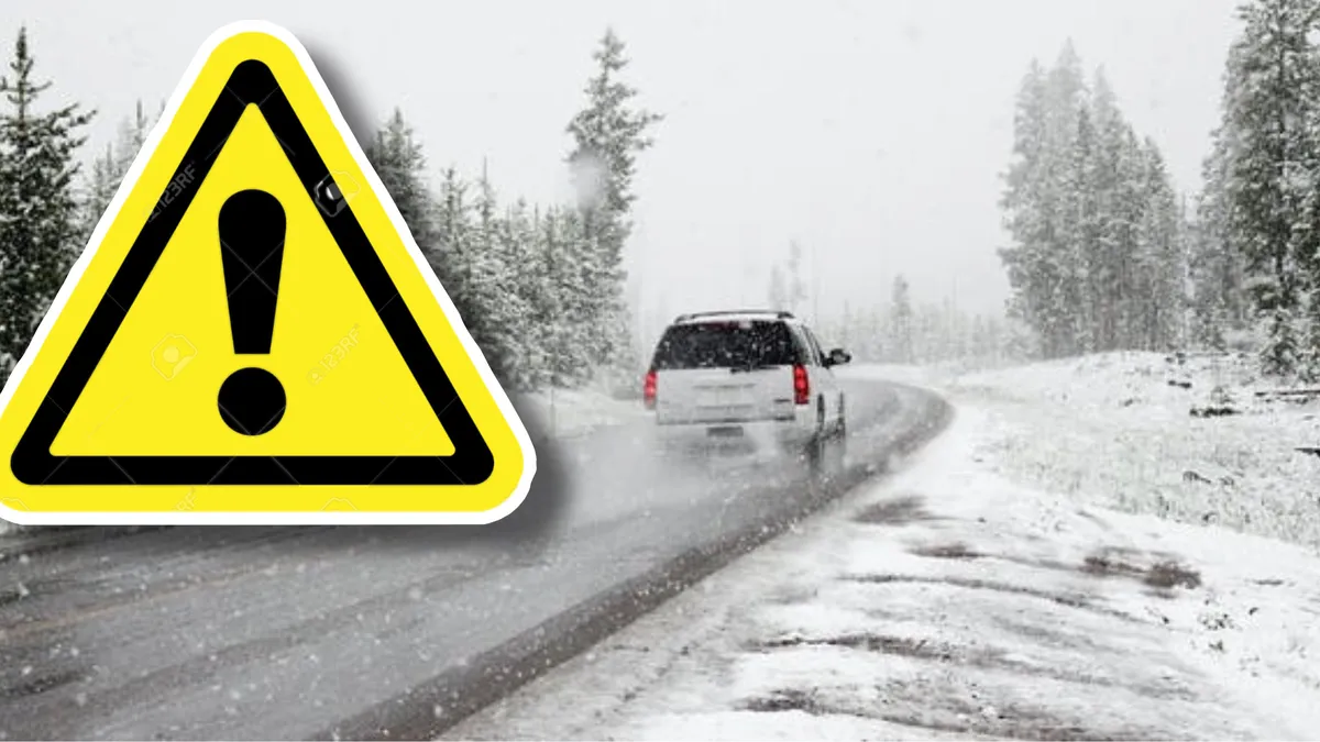 Condițiile meteo se înrăutățesc. Autoturismele care tranzitează zone înalte trebuie să fie echipate de iarnă!