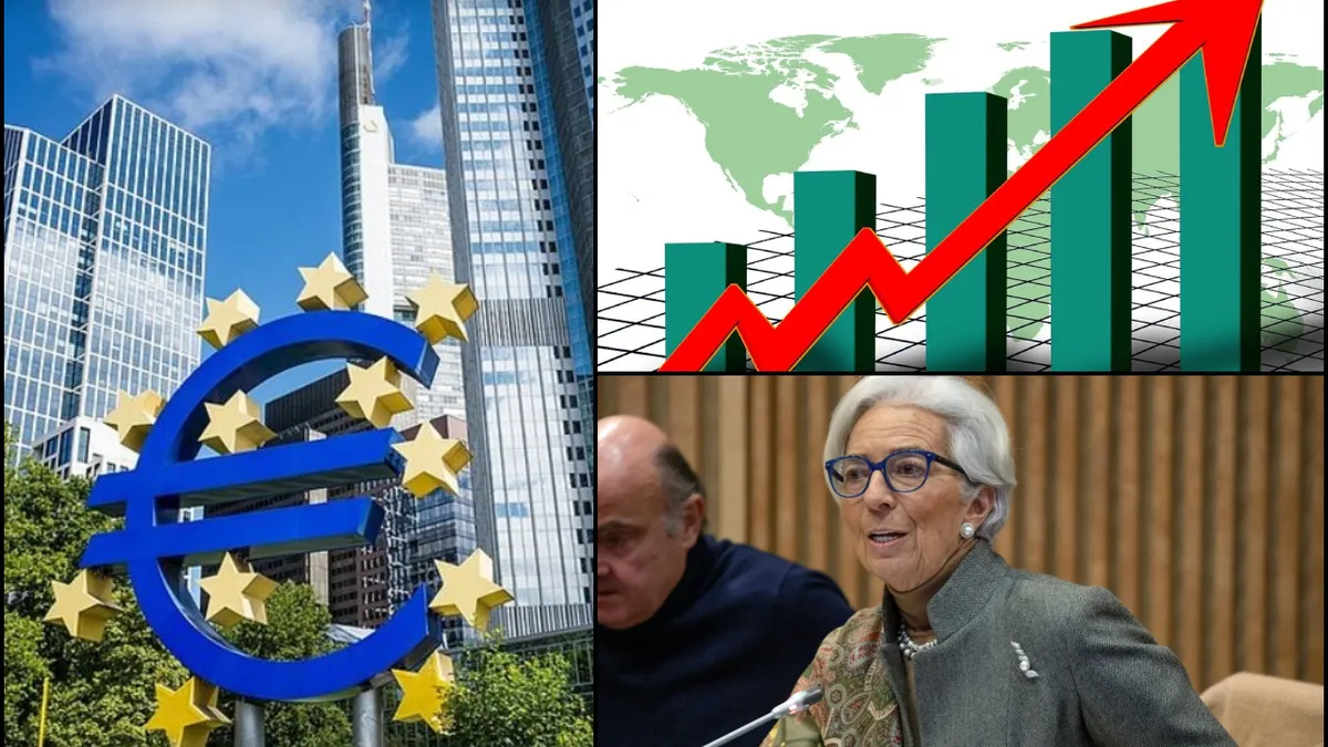 Inflația în zona euro ar putea crește în următoarea perioadă. Ţinta BCE este o rată a inflaţiei de 2% spre finalul lui 2025