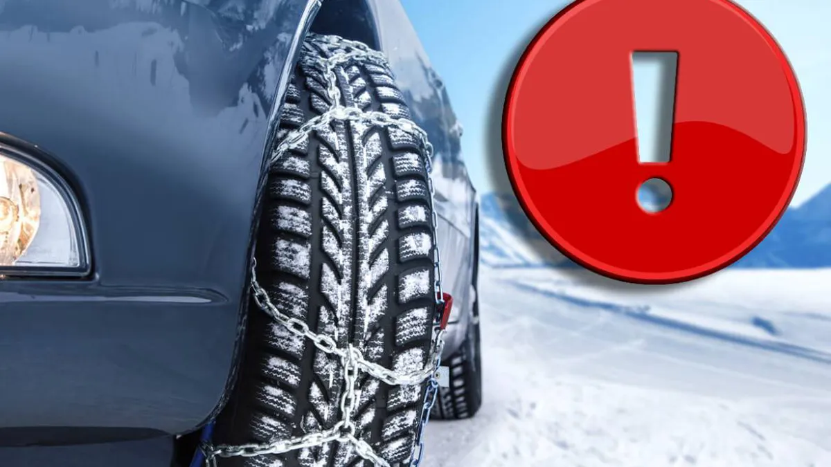 Reguli stricte pentru șoferi iarna aceasta! Nerespectarea acestora duce la amenzi colosale și reținerea talonului auto!