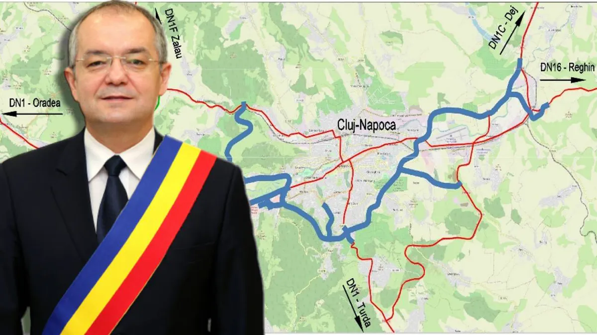 Oferta pentru tronsonul 2 al centurii metropolitane Cluj-Napoca a fost depusă! Investiția este în valoare de peste 1 miliard de euro!