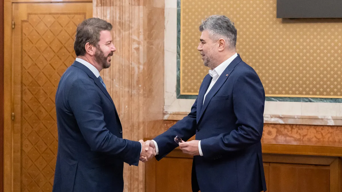 Marcel Ciolacu, declarațiile momentului după întâlnirea cu Daniel Dines. „Am certitudinea că UiPath va fi unul dintre partenerii noștri de termen lung”