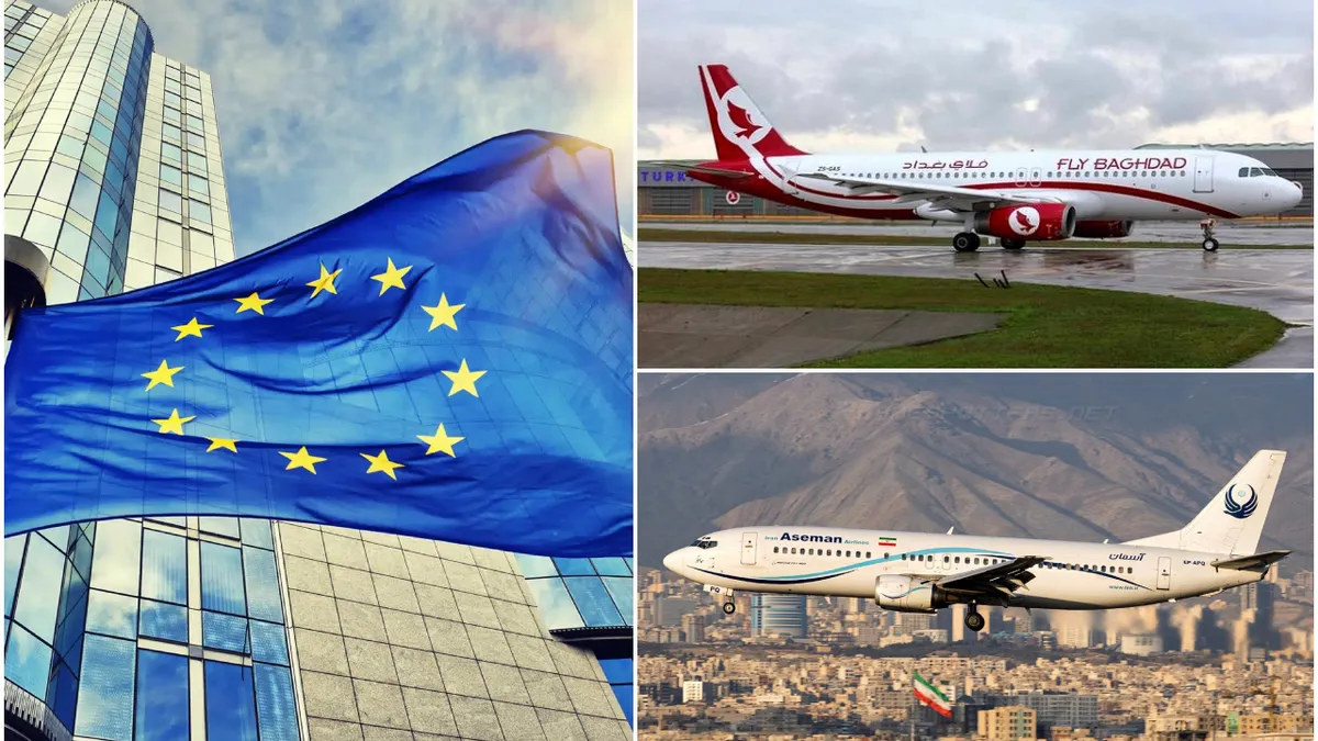 Anunț de ultim moment făcut de Comisia Europeană! 129 de companii de zbor au fost interzise în spațiul aerian al UE