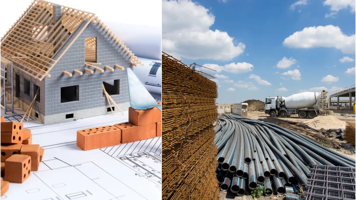 Toamna aceasta au scăzut prețurile la materialele de construcții. Diferențe de peste 30% comparativ cu începutul anului