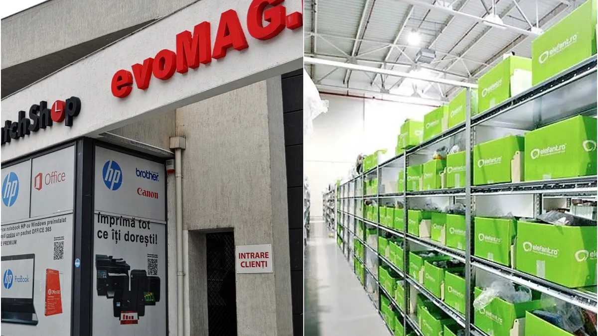 Vești noi din domeniul de retail. evoMAG a anulat cumpărarea pachetului majoritar de acțiuni al Elefant Online