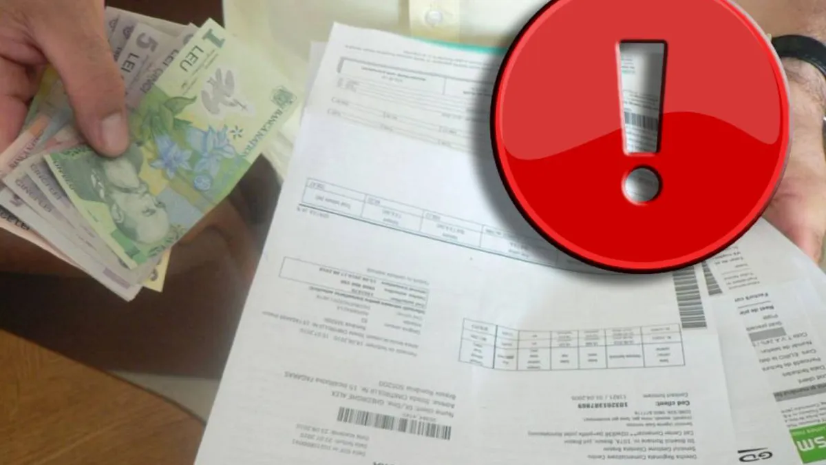 Facturile la energie, o problemă! Mai mult de 20% din gospodăriile din România sunt sub pragul sărăciei după achitarea acestora!