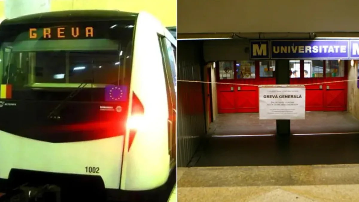 Protest la Metrorex. Angajații amenință cu greva generală, după anunțul despre eliminarea primelor și a bonurilor de masă