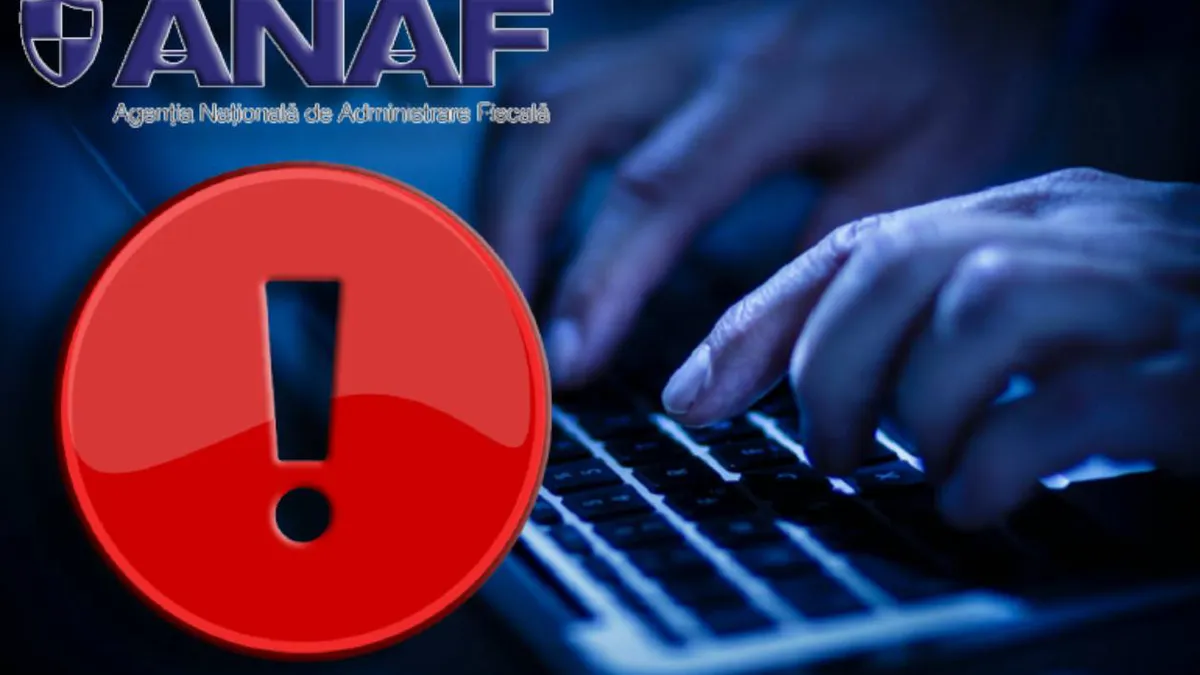 Avertisment din partea ANAF! A apărut o nouă metodă de înșelăciune care poate lăsa românii fără bani în conturile bancare!