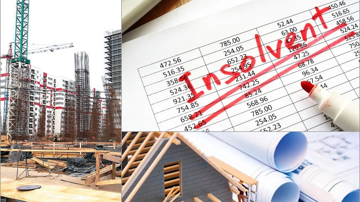 ANALIZĂ. Peste 70% dintre dezvoltatorii imobiliari din România riscă să intre în insolvență