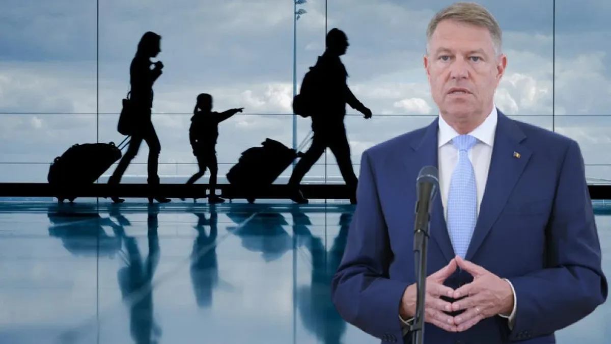 Românii care trec granița alături de minori întâmpină noi reguli! Klaus Iohannis a promulgat legea