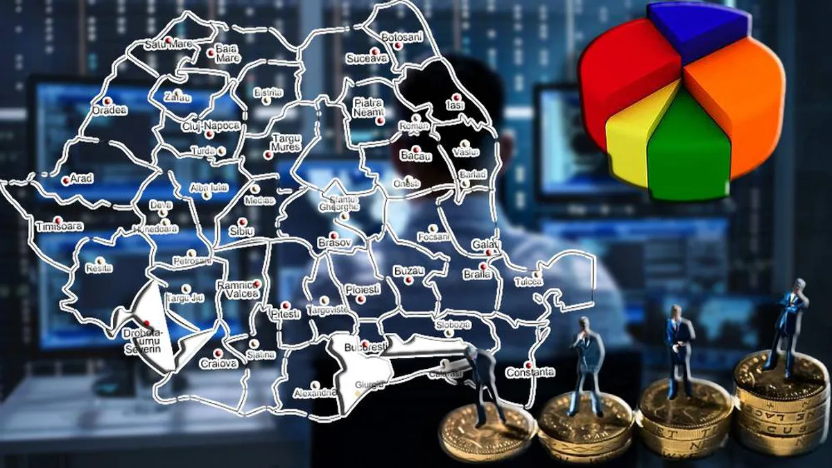 Clasamentul județelor cu cele mai mari salarii din România. Iată unde poți avea un trai de viață mai mult decât modest!