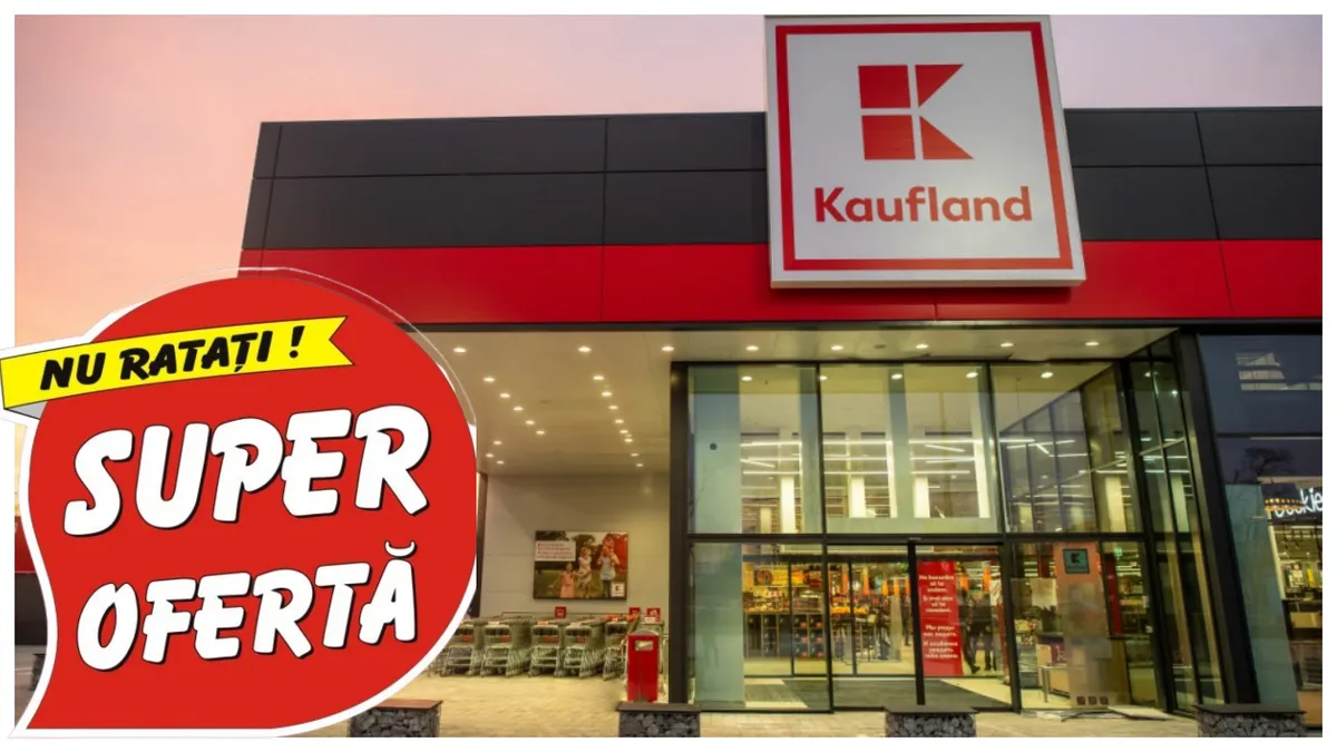Produse reduse cu 90% la Kaufland. Anunțul retailerului pentru milioane de români