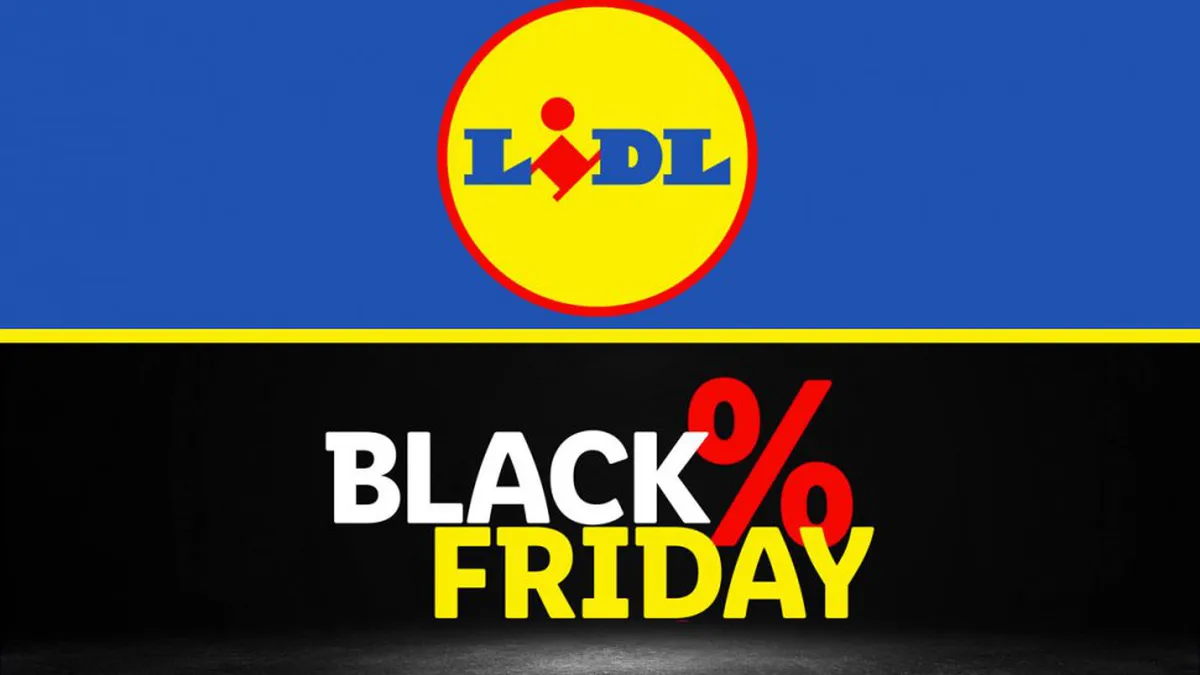 Lidl, oferte de nerefuzat de Black Friday 2023. Lista cu produse extrem de ieftine