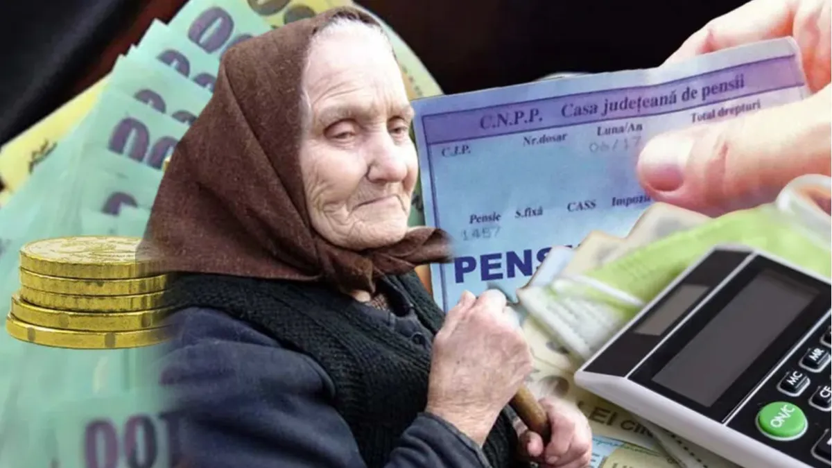 O nouă problemă uriașă pentru pensionari. Vor primi pensie mai mică în septembrie 2024, deși au muncit mai mult