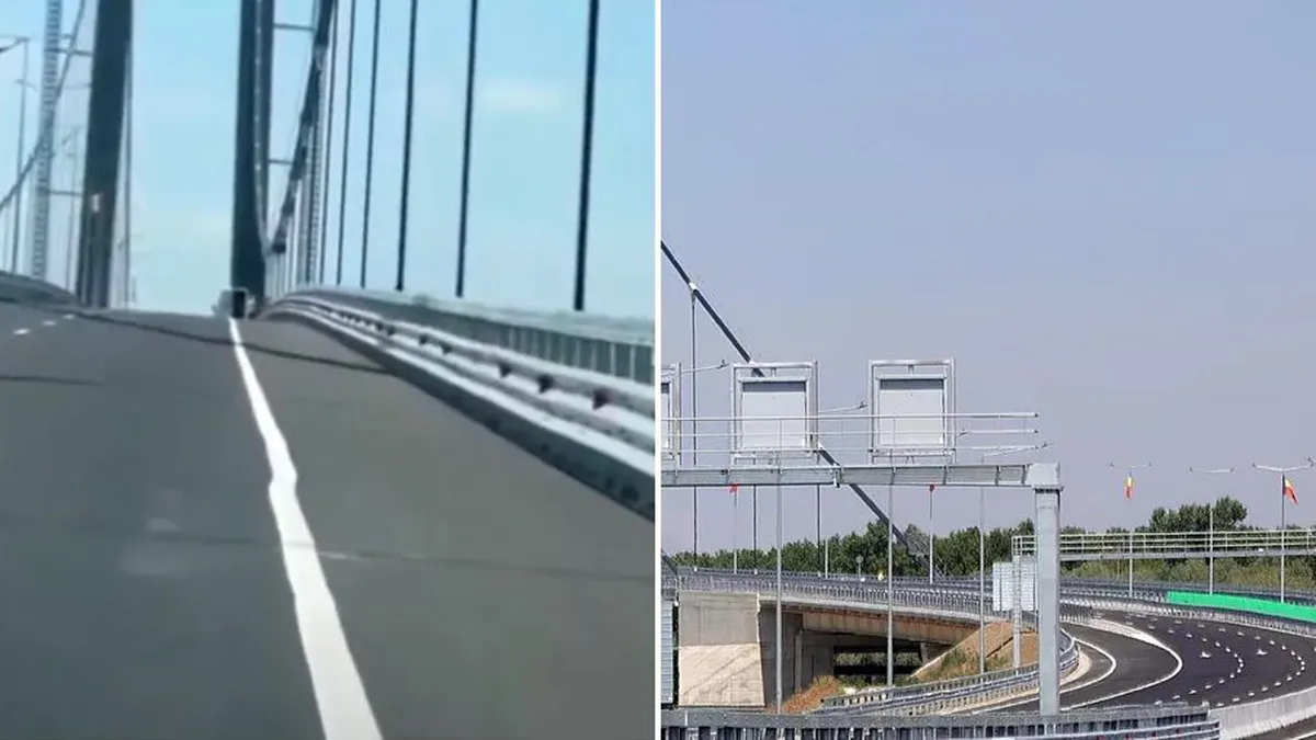 Nereguli grave descoperite la Podul Brăila. Acuzaţiile CNAIR la adresa constructorului, care sunt erorile de execuţie VIDEO