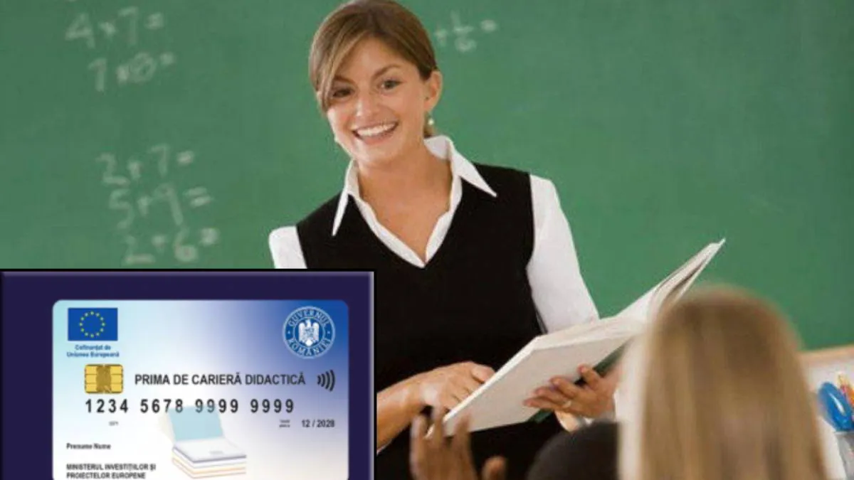 Prima de carieră didactică. Profesorii vor primi 1.500 de lei/an școlar sub forma suportului electronic. Care este perioada de valabilitate și unde pot fi utilizați acești bani!