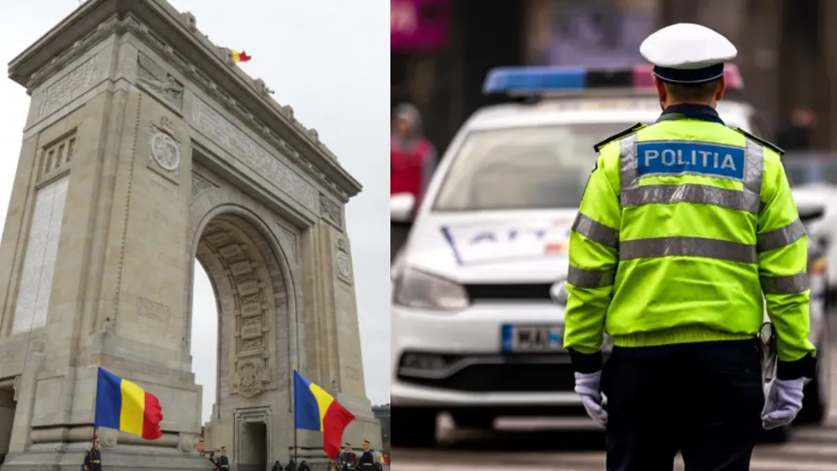 Restricții de circulație de 1 Decembrie! Ce străzi din București vor fi închise și ce alte rute sunt recomandate