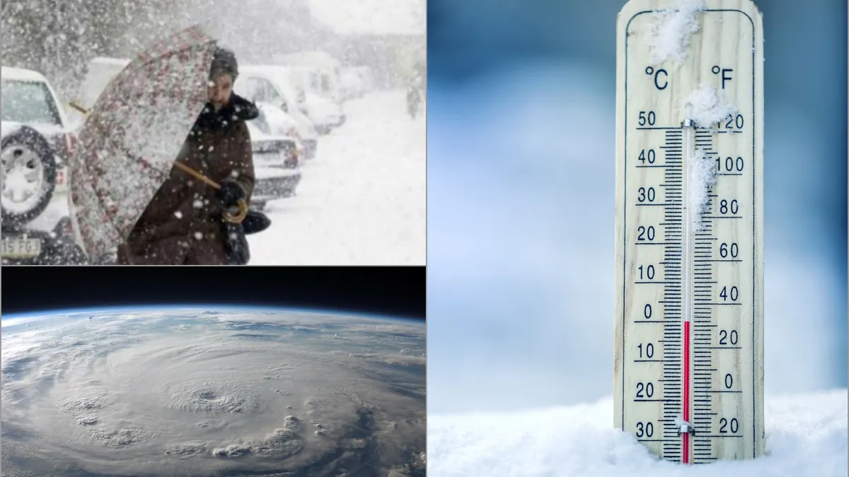 Un ciclon polar lovește România pe 11 noiembrie. Risc de furtuni și ninsori viscolite. Iată zonele afectate